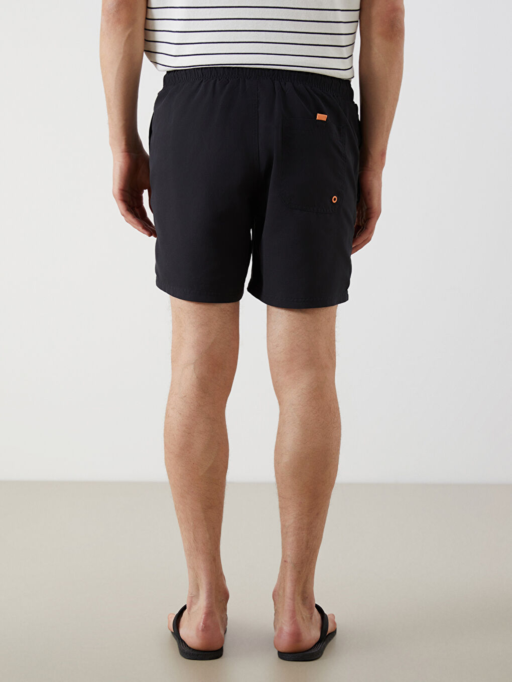 Short Length Basic Men's Swimming Shorts -S5FR02Z8-CVL