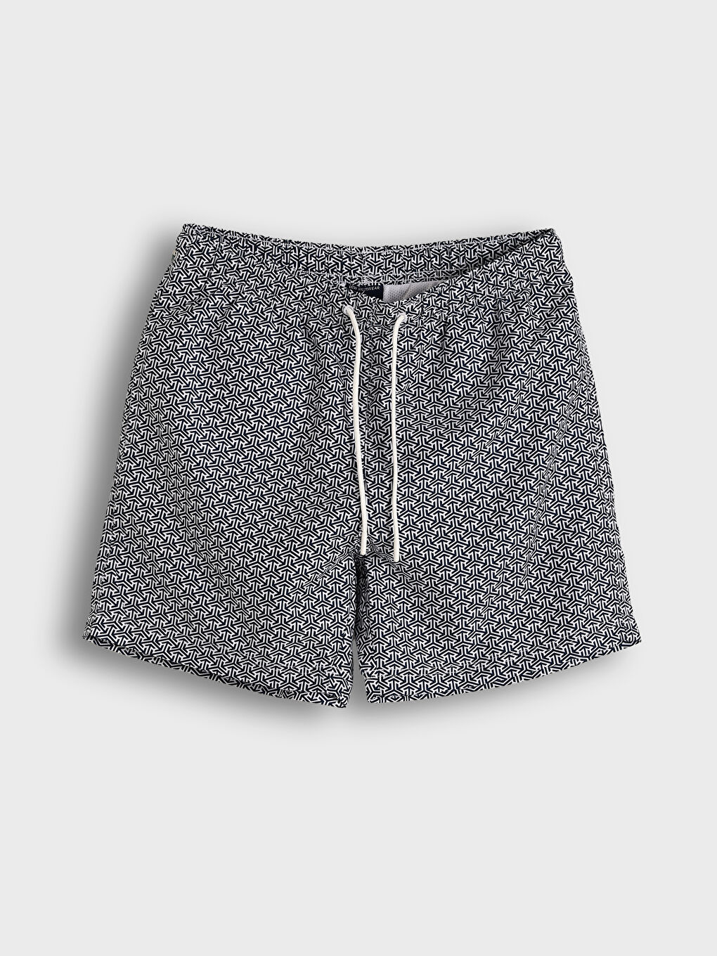 Short Patterned Men's Swimming Shorts