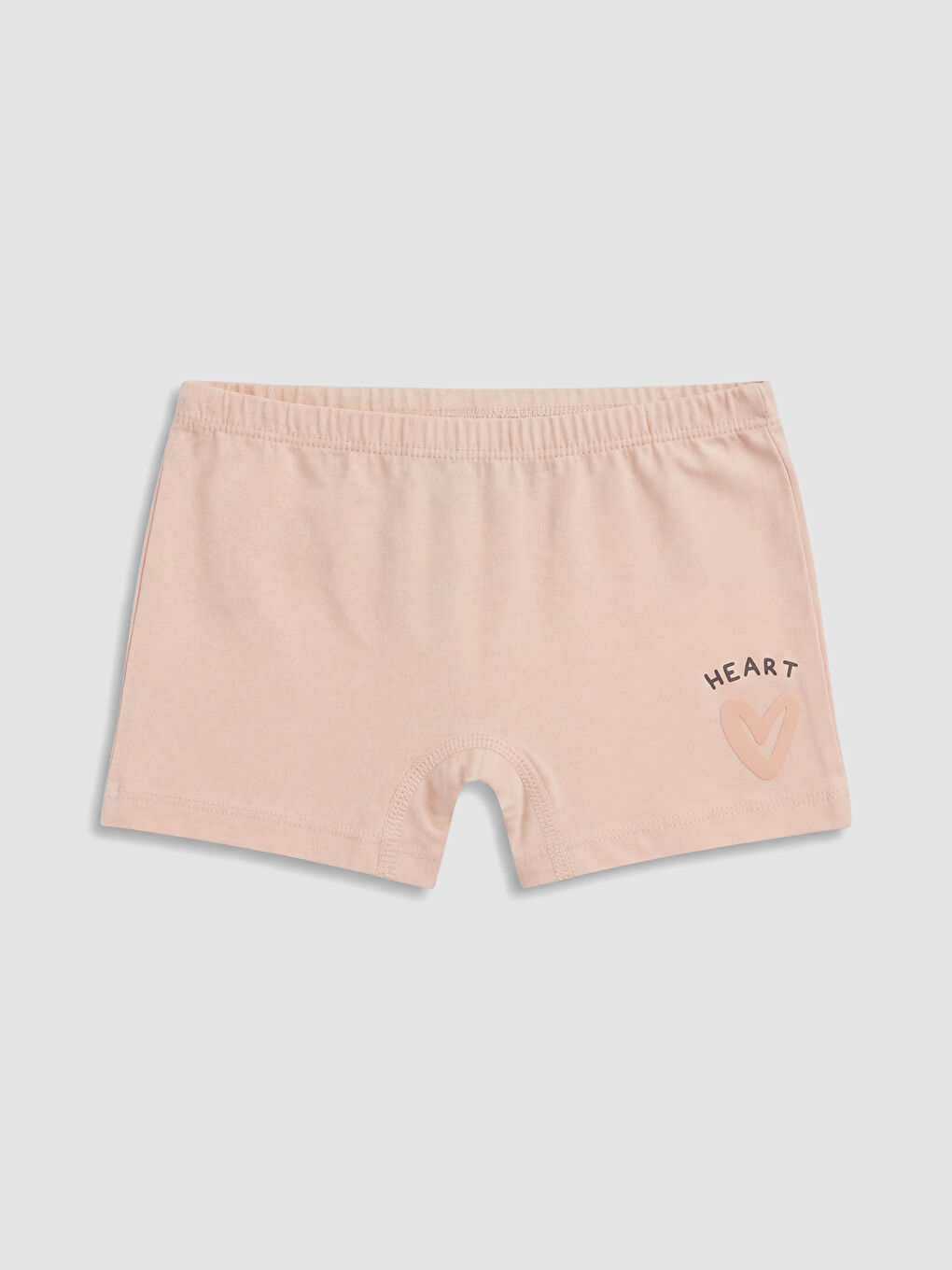 Pembe Baskılı Kız Çocuk Boxer