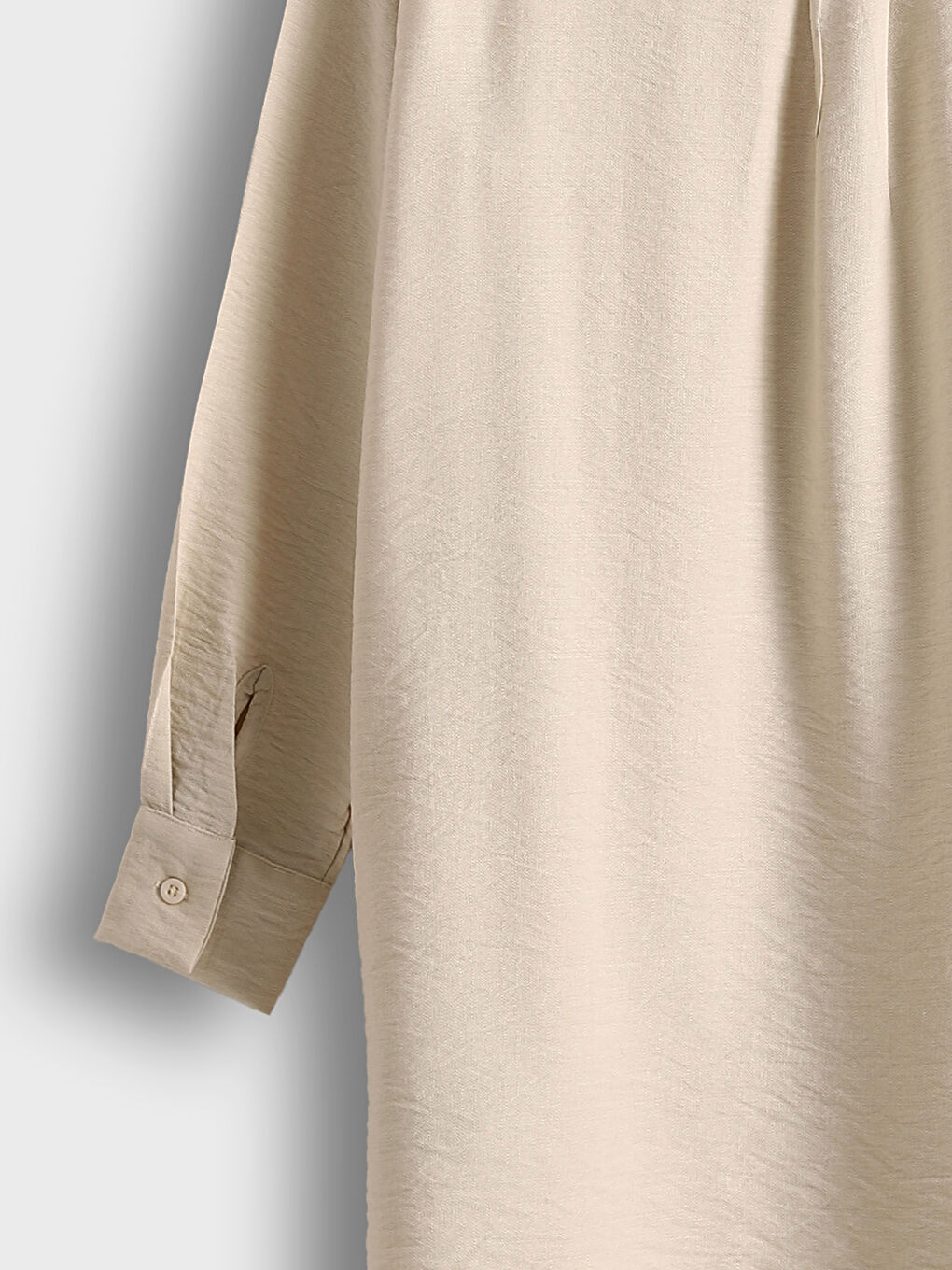 Women's Collar Plain Shirt Tunic -S5FR33Z8-Z4B