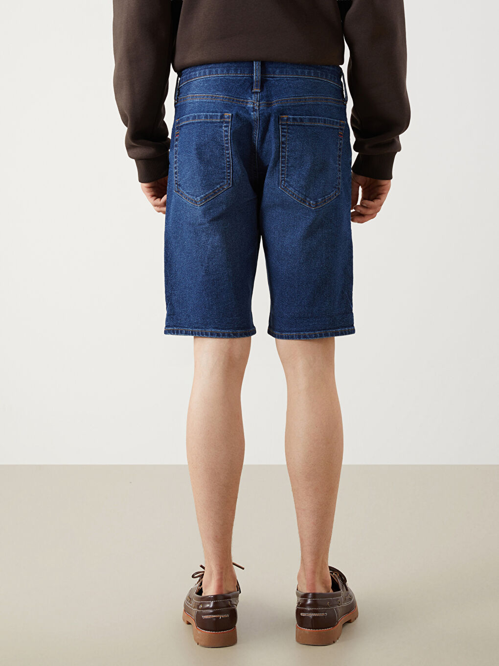 LC WAIKIKI Slim Fit Men's Denim Shorts -S5FR64Z8-309