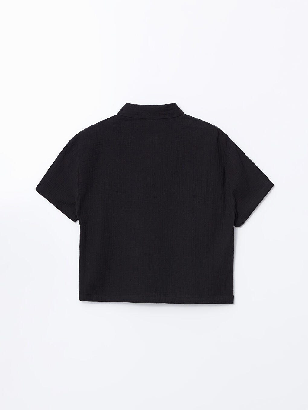 Regular Fit Women's Muslin Shirt with Pocket -S5FR81Z8-CVL