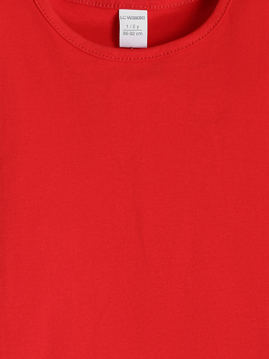 قميص داخلي بدون أكمام سادة بياقة دائرية للبنات-2