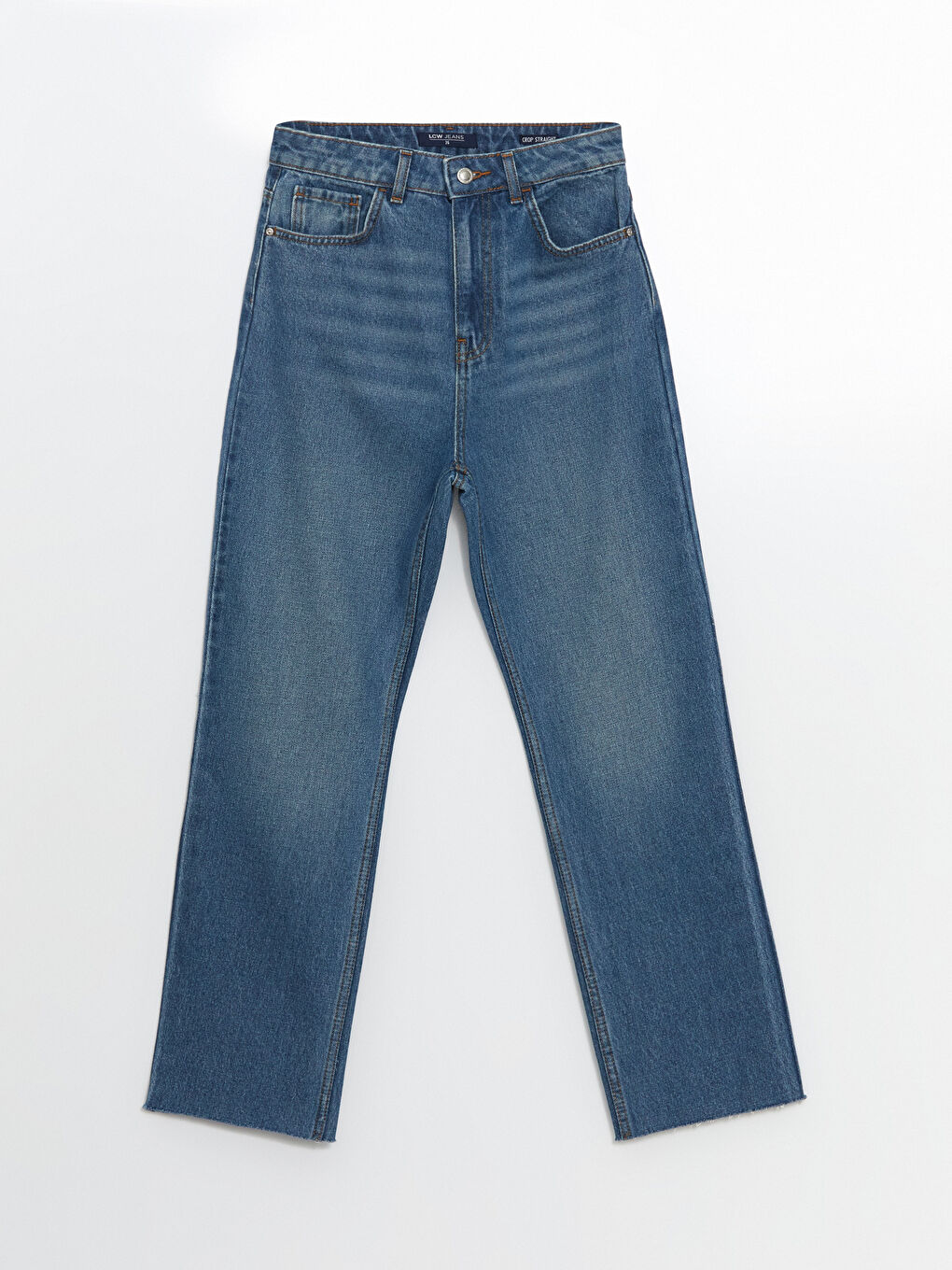 Straight Fit Women's Jeans-4
