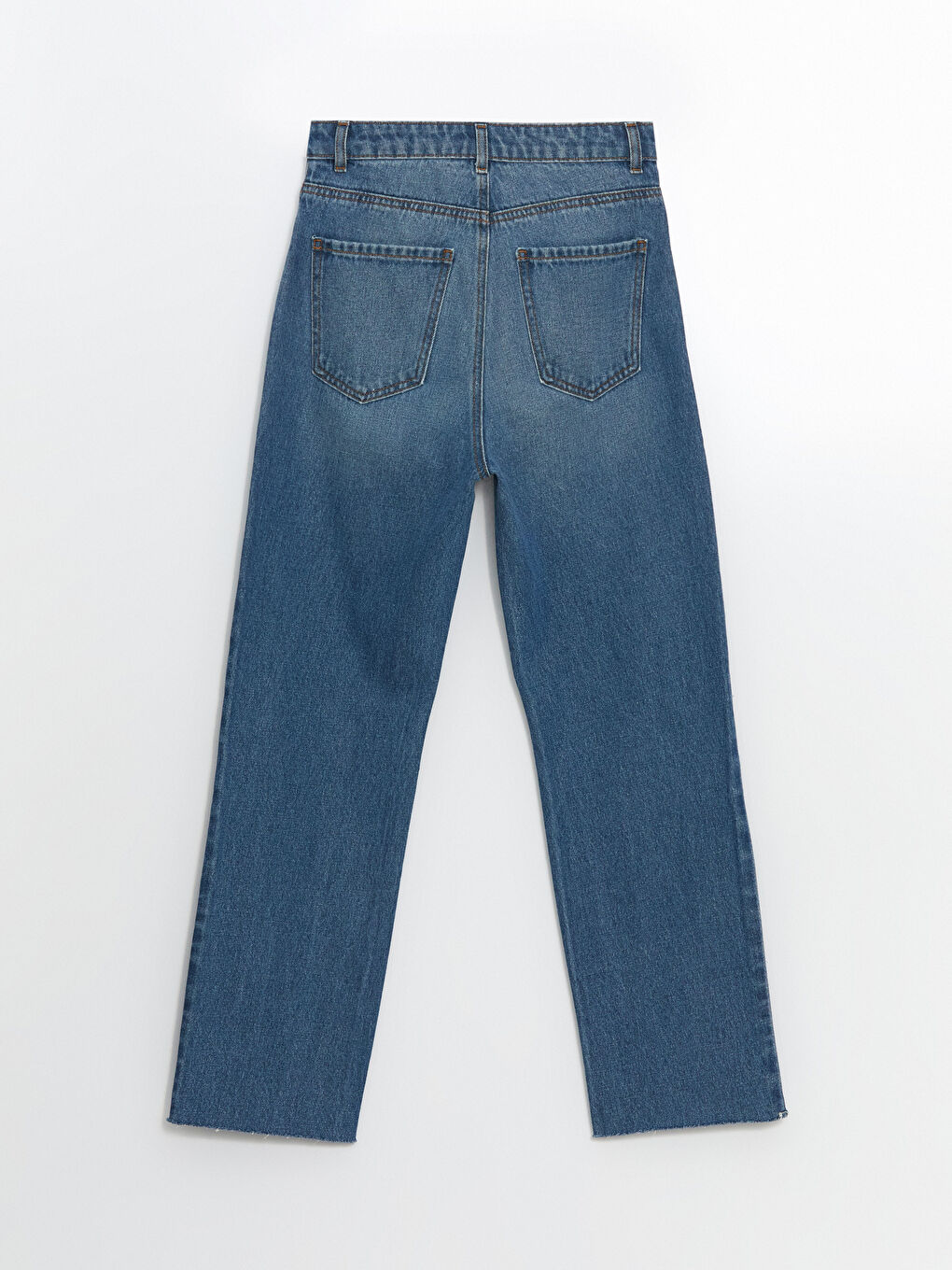 Straight Fit Women's Jeans-5