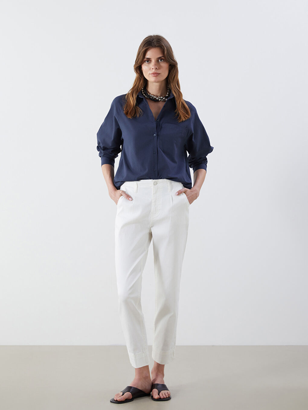 LCW Jeans Mom Fit Women's Jeans -S5FS05Z8-844