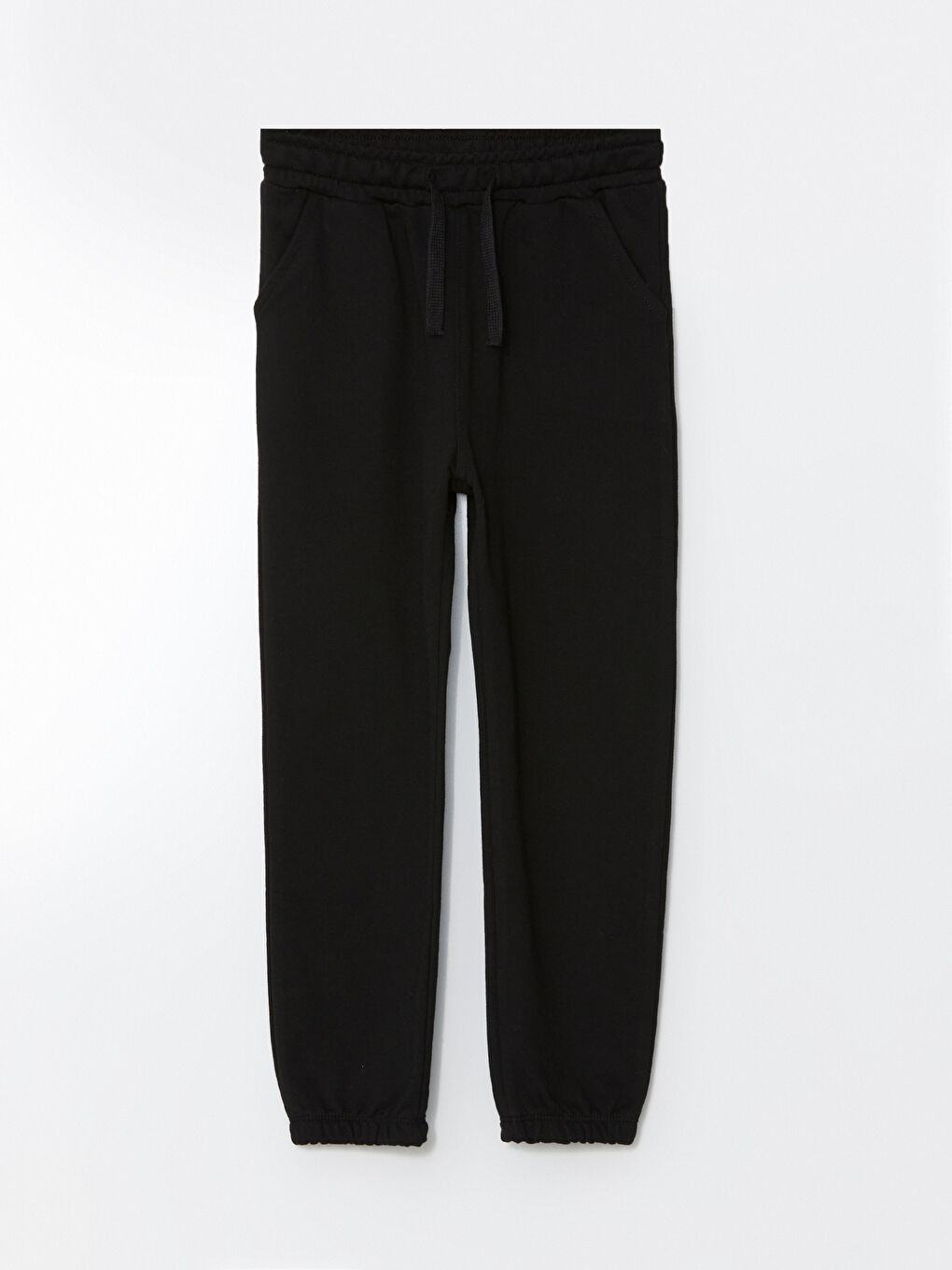 Siyah Beli Lastikli Erkek Çocuk Jogger Eşofman Altı