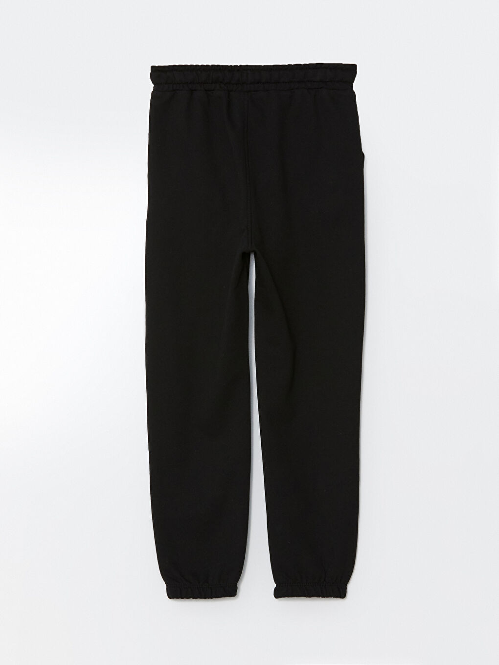 Siyah Beli Lastikli Erkek Çocuk Jogger Eşofman Altı-2