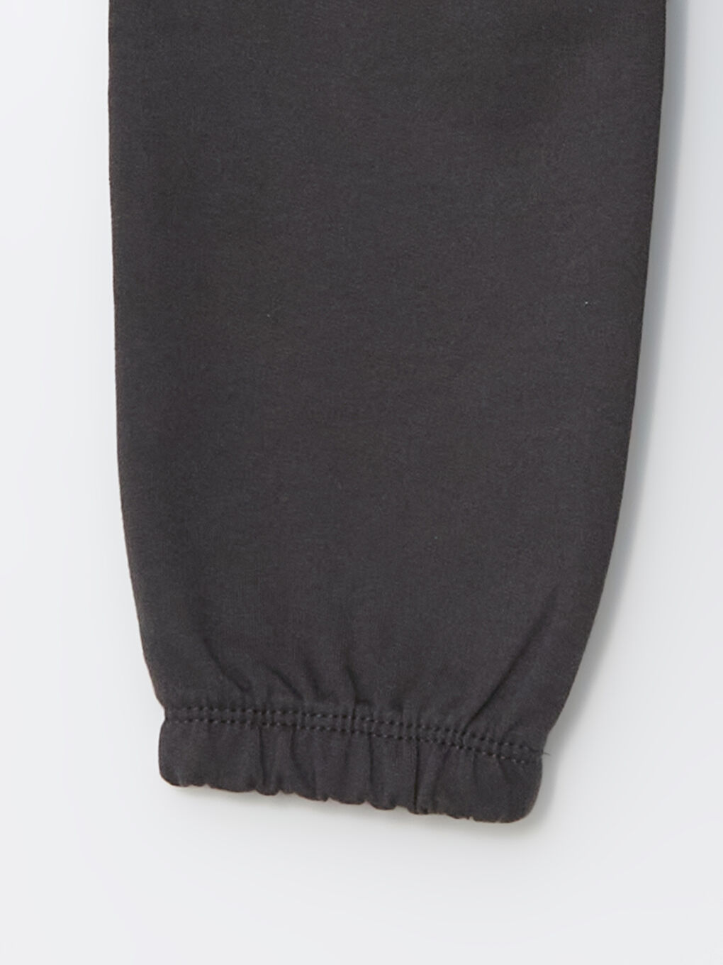 Antrasit Beli Lastikli Erkek Çocuk Jogger Eşofman Altı-2