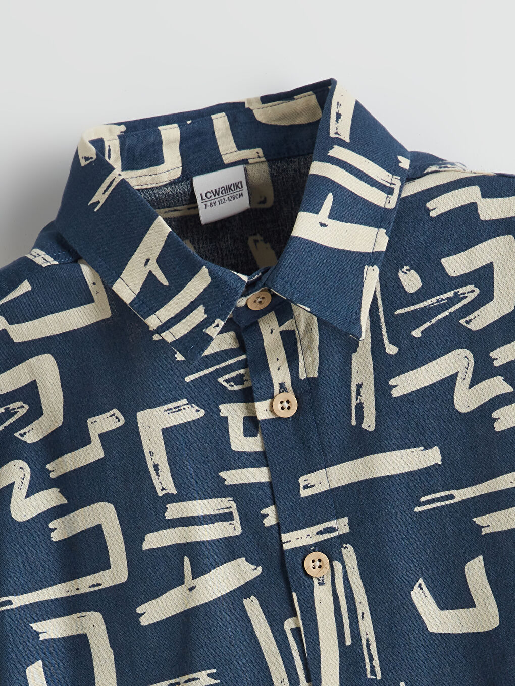 Linen Blend Boys' Shirt -S5FS35Z4-LSJ