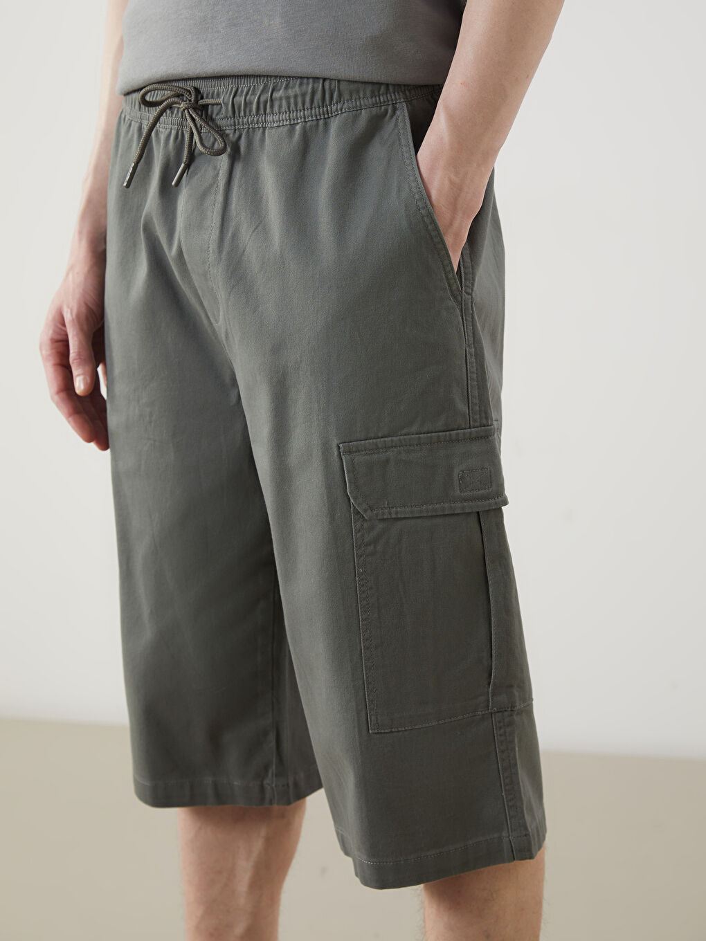 XSIDE Regular Fit Men's Cargo Shorts -S5FS64Z8-YAG