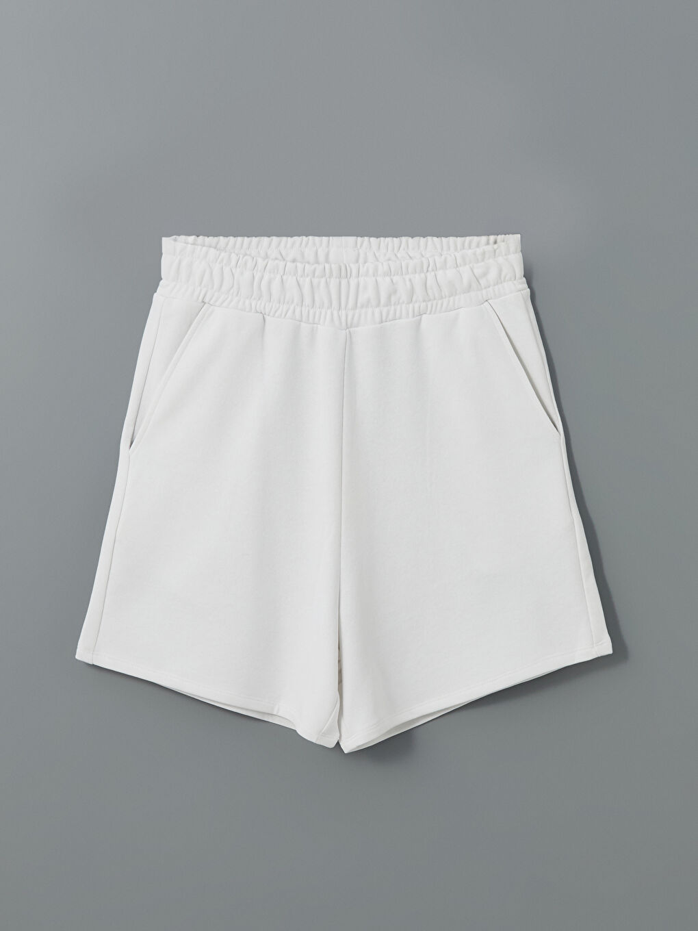 Elasticated Waist Women's Shorts -S5FS73Z8-Q6K