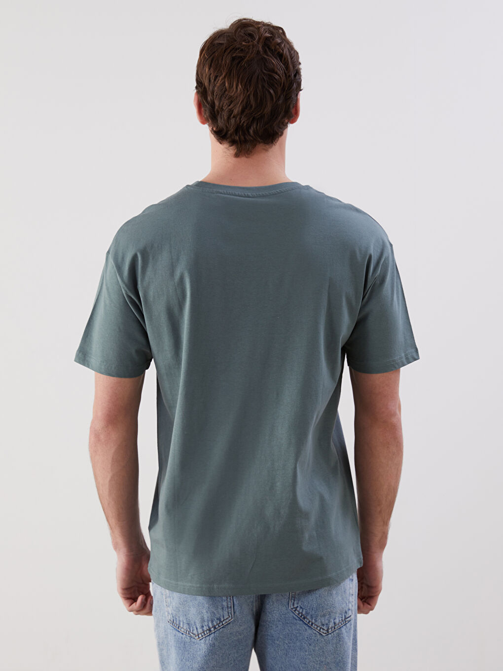 Crew Neck Men's T-Shirt -S5FS80Z8-H9D