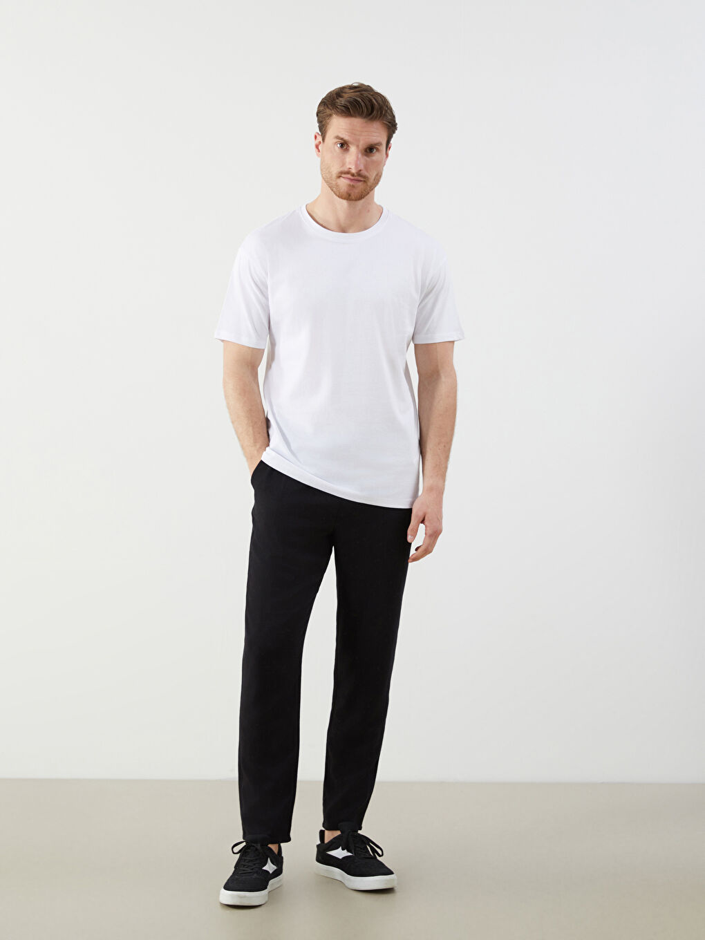 Crew Neck Men's T-Shirt -S5FS80Z8-Q6K