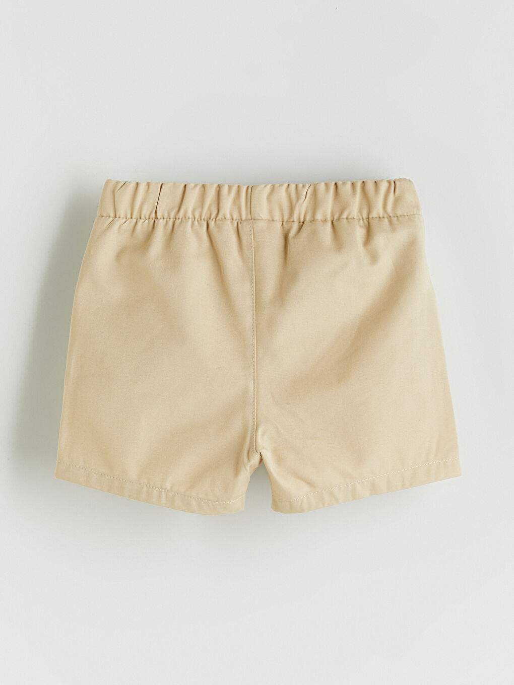 Elastic Waist Basic Baby Boy Shorts-1