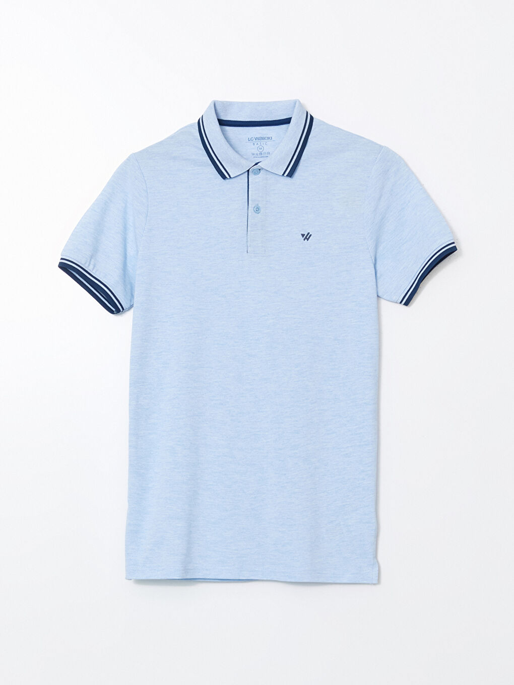 Polo Neck Pique Men's T-Shirt -S5FS96Z8-DW8