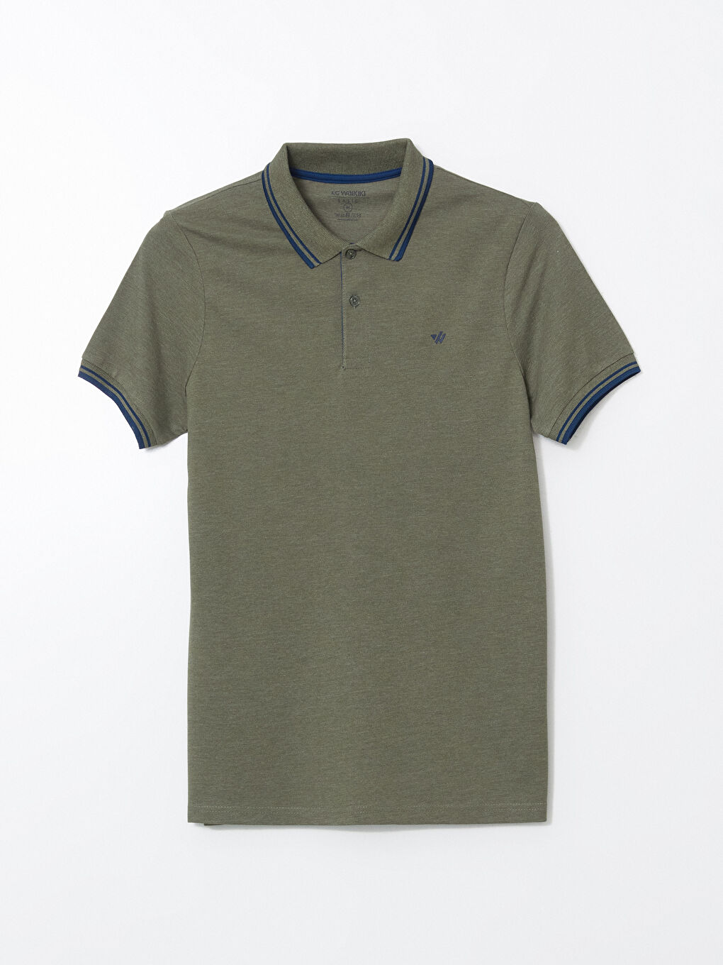 Polo Neck Pique Men's T-Shirt -S5FS96Z8-LAV