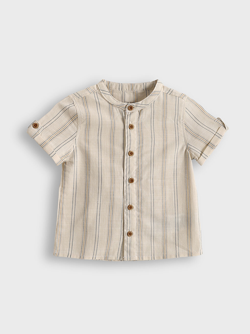 LCW baby Striped Baby Boys' Shirt and Shorts 2 Pack -S5FT21Z1-LFC