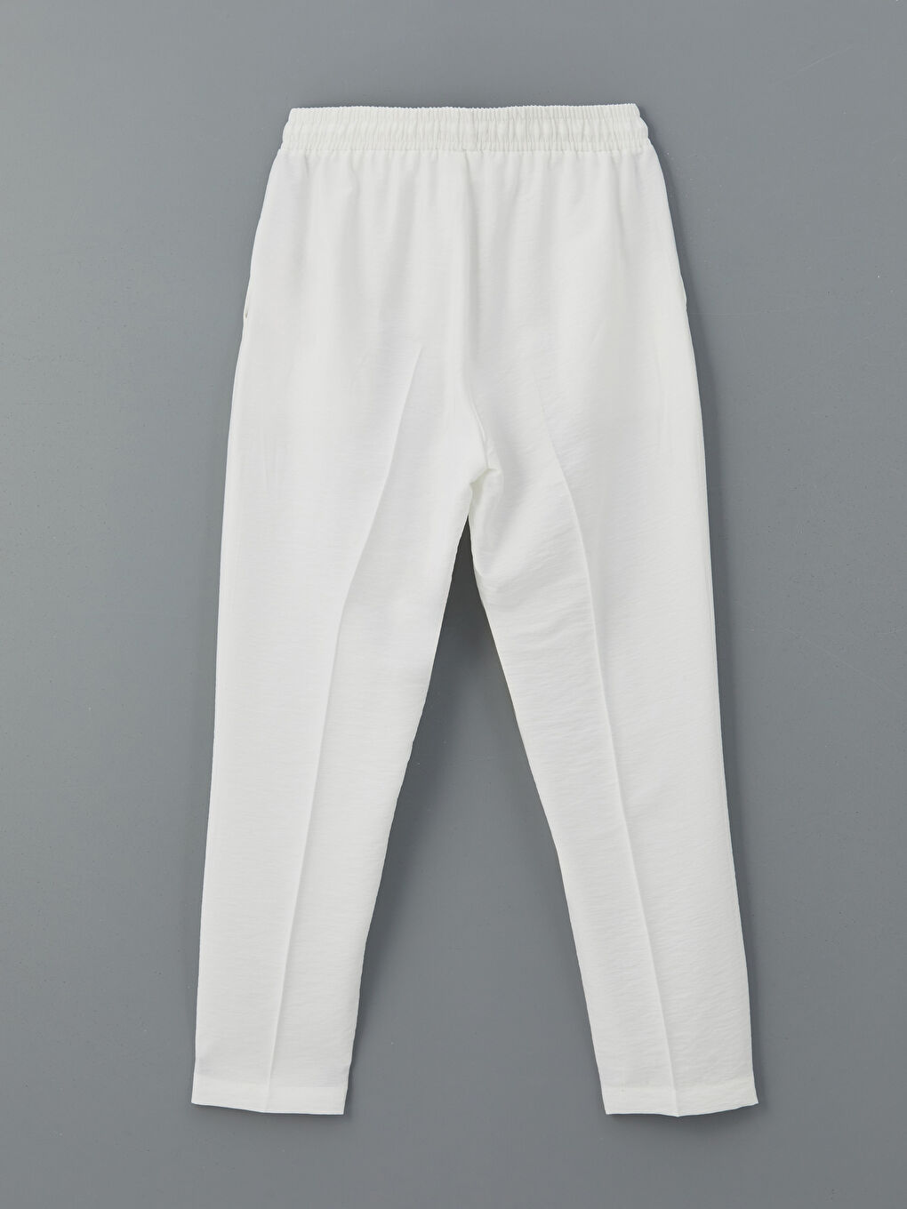 LCW Modest Elastic Waist Carrot Fit Women's Trousers -S5FT61Z8-QVD