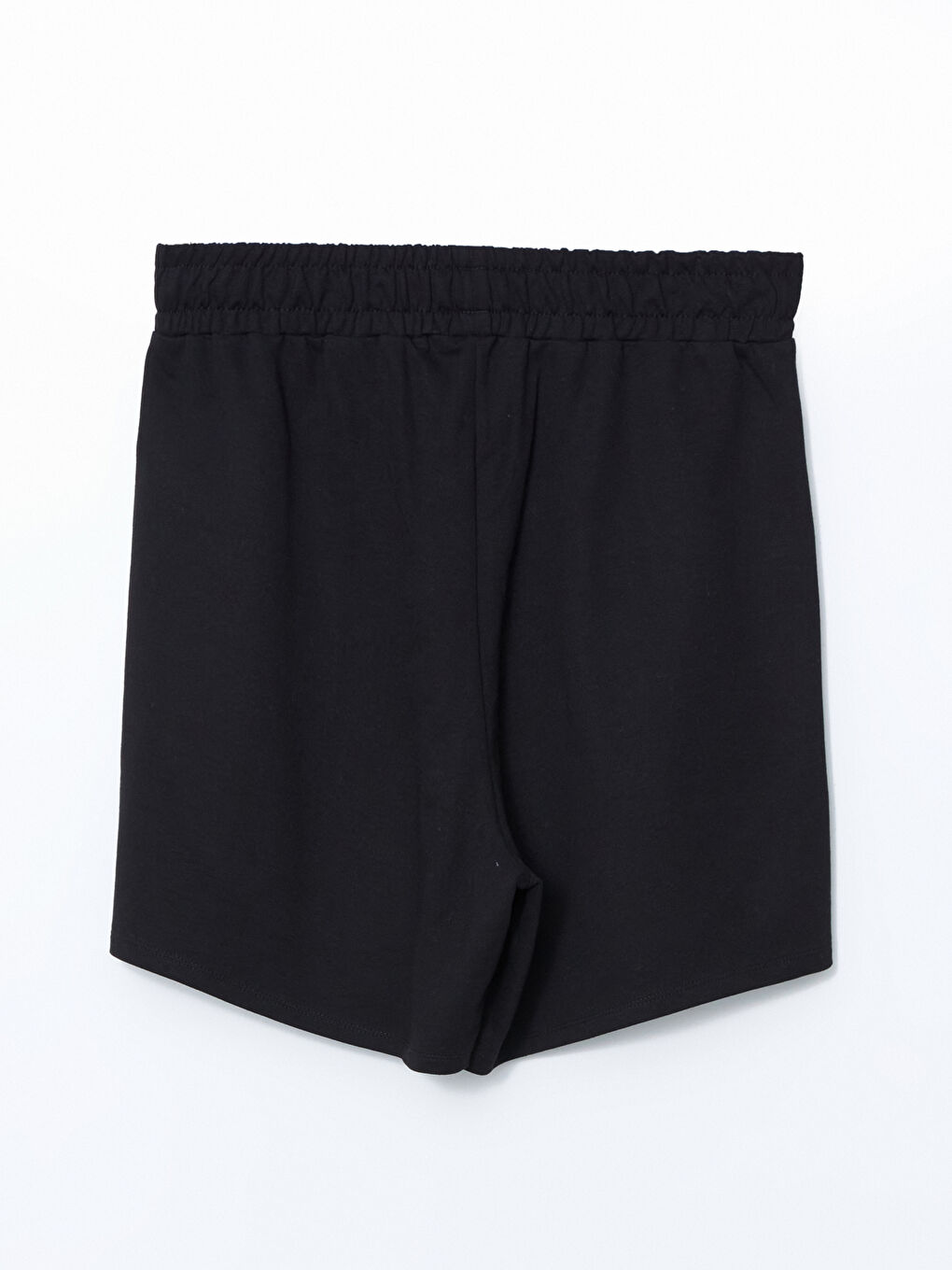 Women's Elasticated Waist New York Printed Shorts -S5FT63Z8-CVL