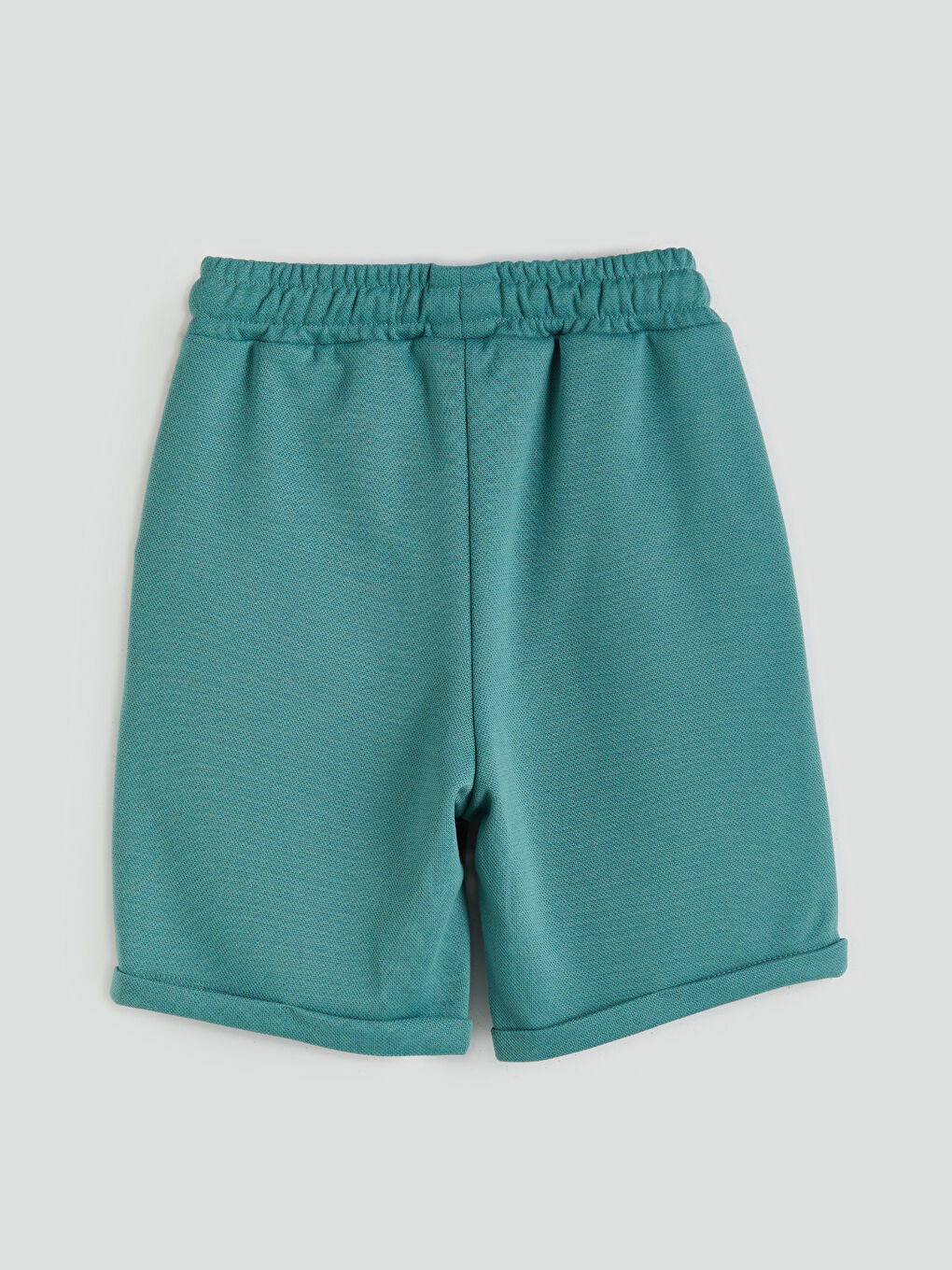 LCW Kids Yeşil Resort Yaka Basic Gömlek ve Şort 2'li - 4