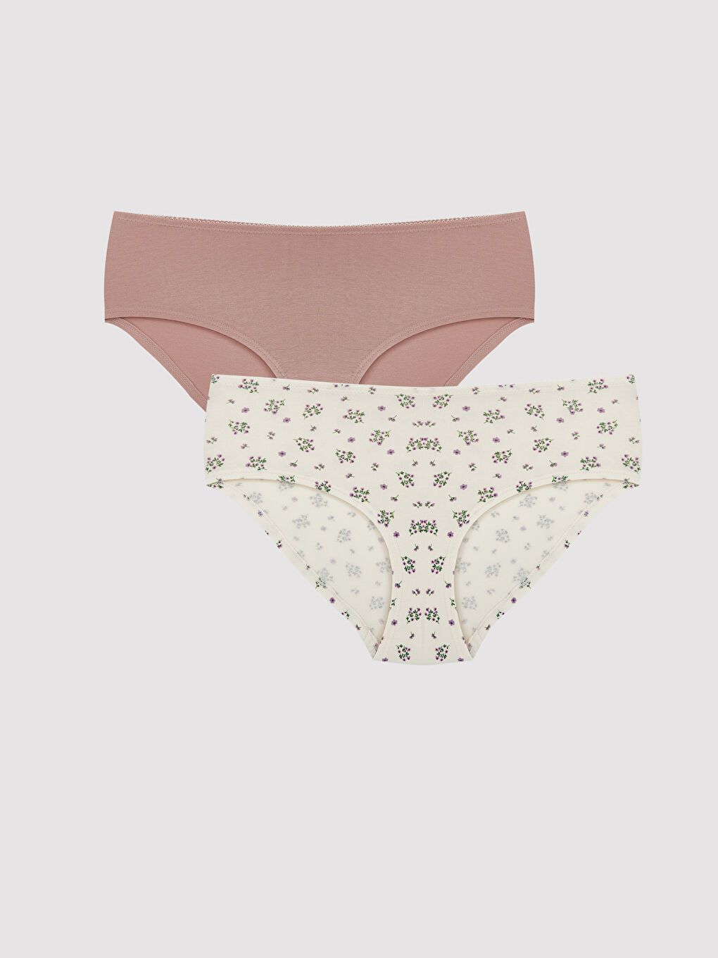 Flower Print Hipster Bottom Set (2 Pcs) -S5FU17Z8-GDY