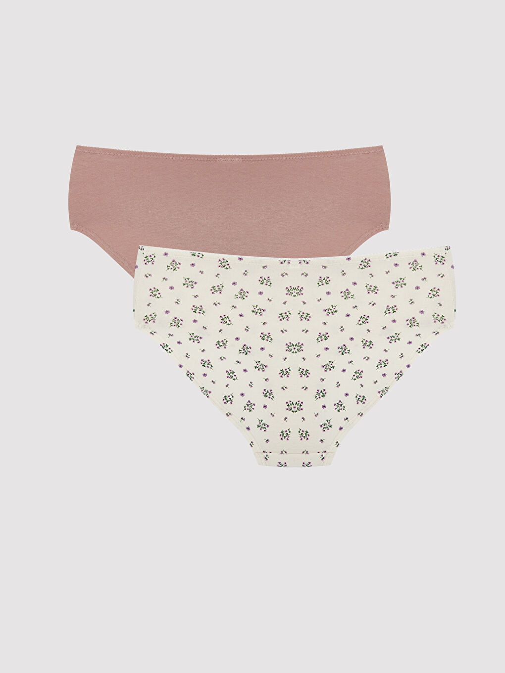 Flower Print Hipster Bottom Set (2 Pcs) -S5FU17Z8-GDY