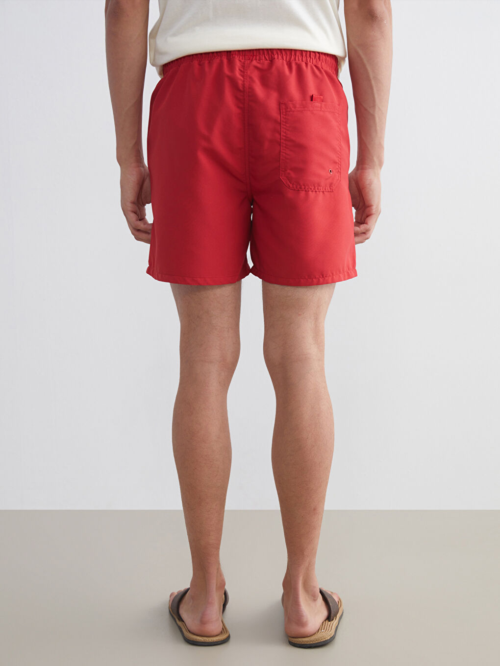 Short Printed Men's Swimming Shorts-7