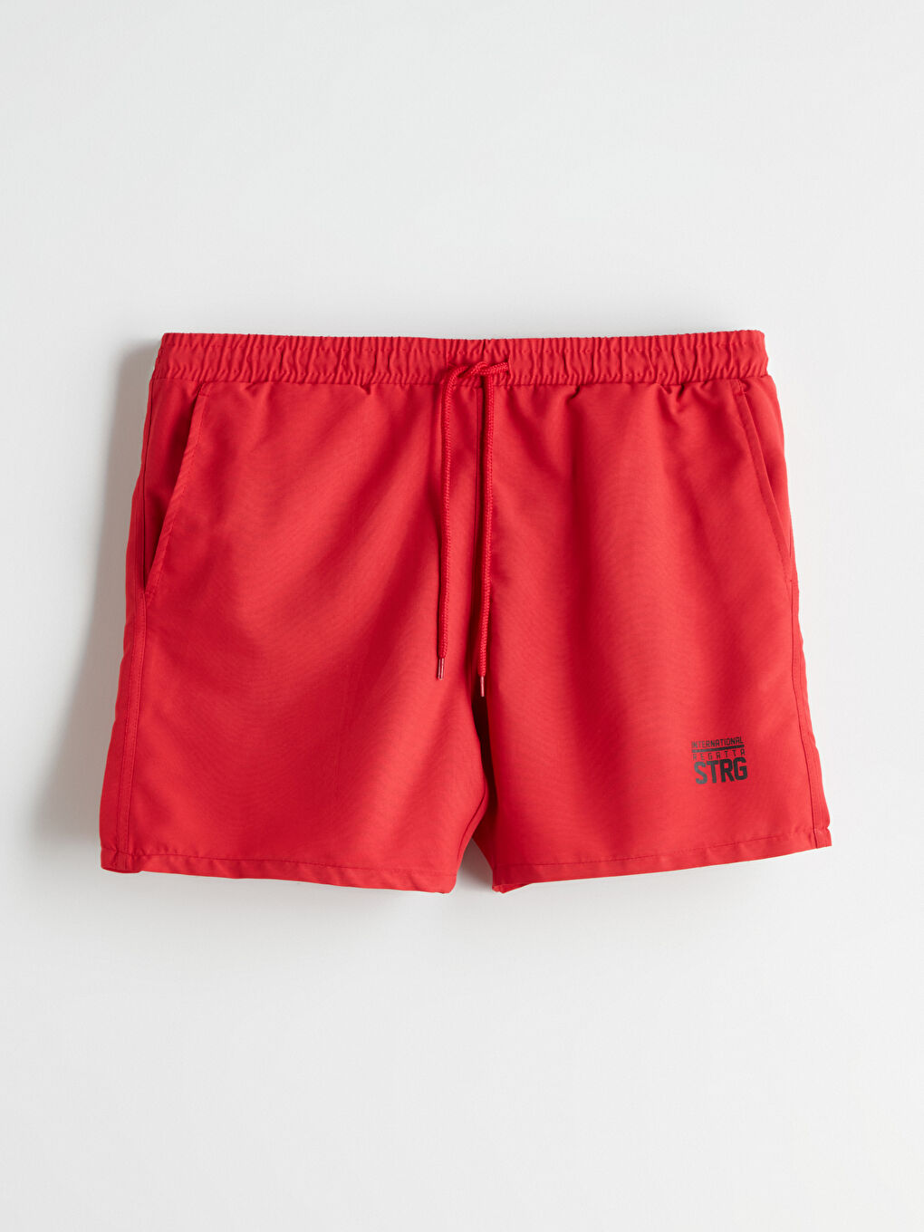 Short Printed Men's Swimming Shorts-8