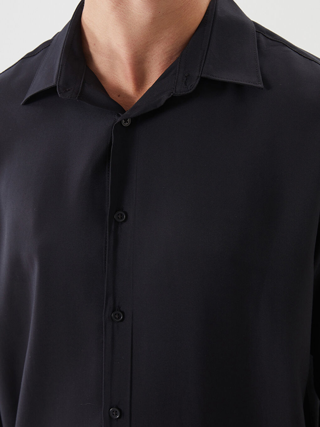 თავისუფალი ჭრის მამაკაცის პერანგი-2