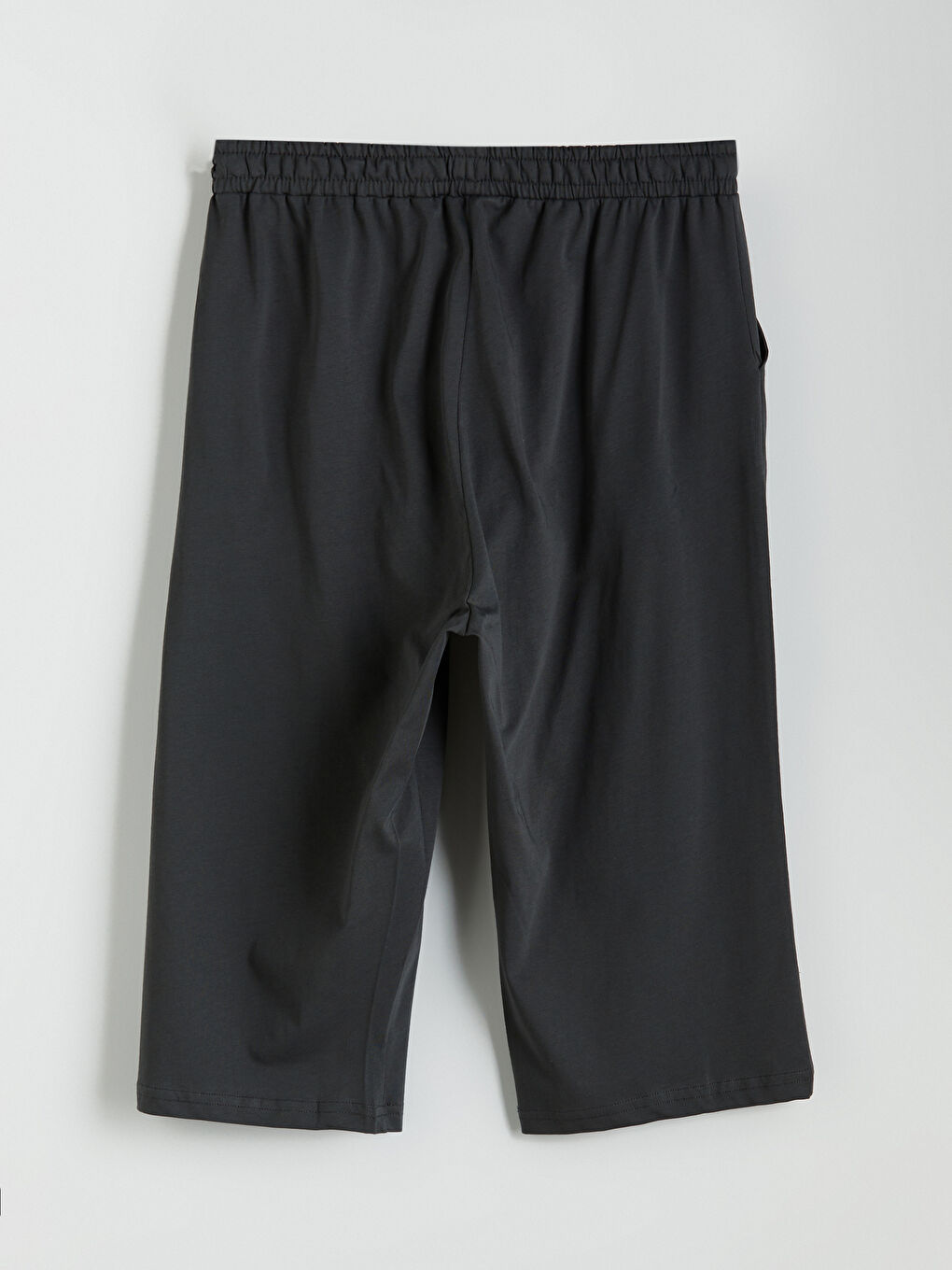 LC WAIKIKI Gri Standart Kalıp Erkek Şortlu Pijama Takımı - 4