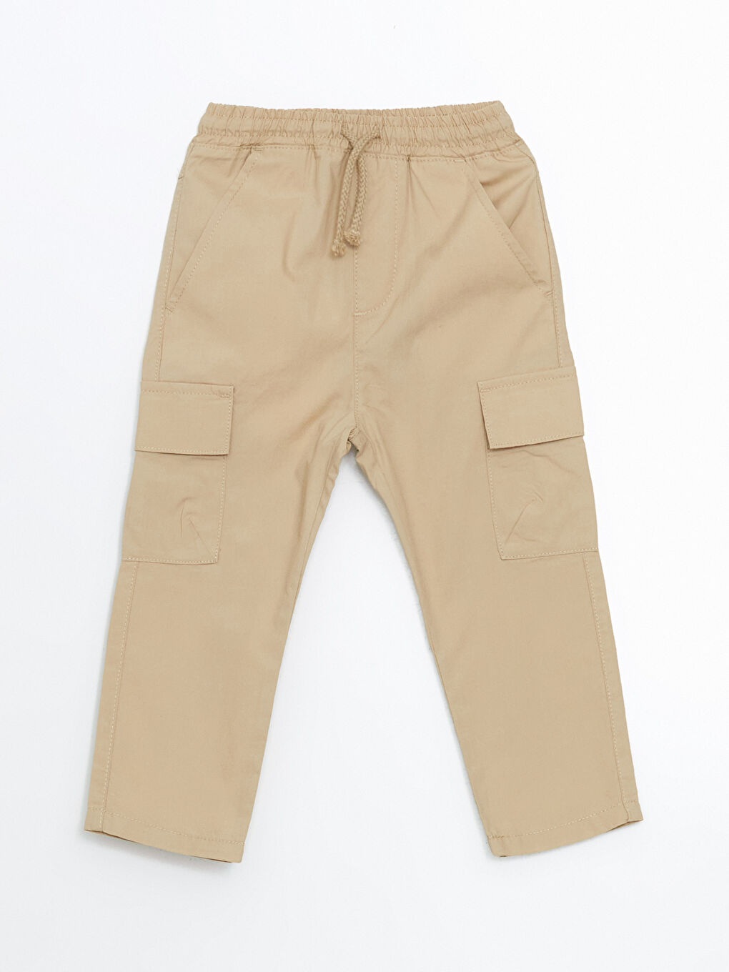 LCW Kids Elastic Waist Boys' Cargo Trousers -S5FU59Z1-FKU