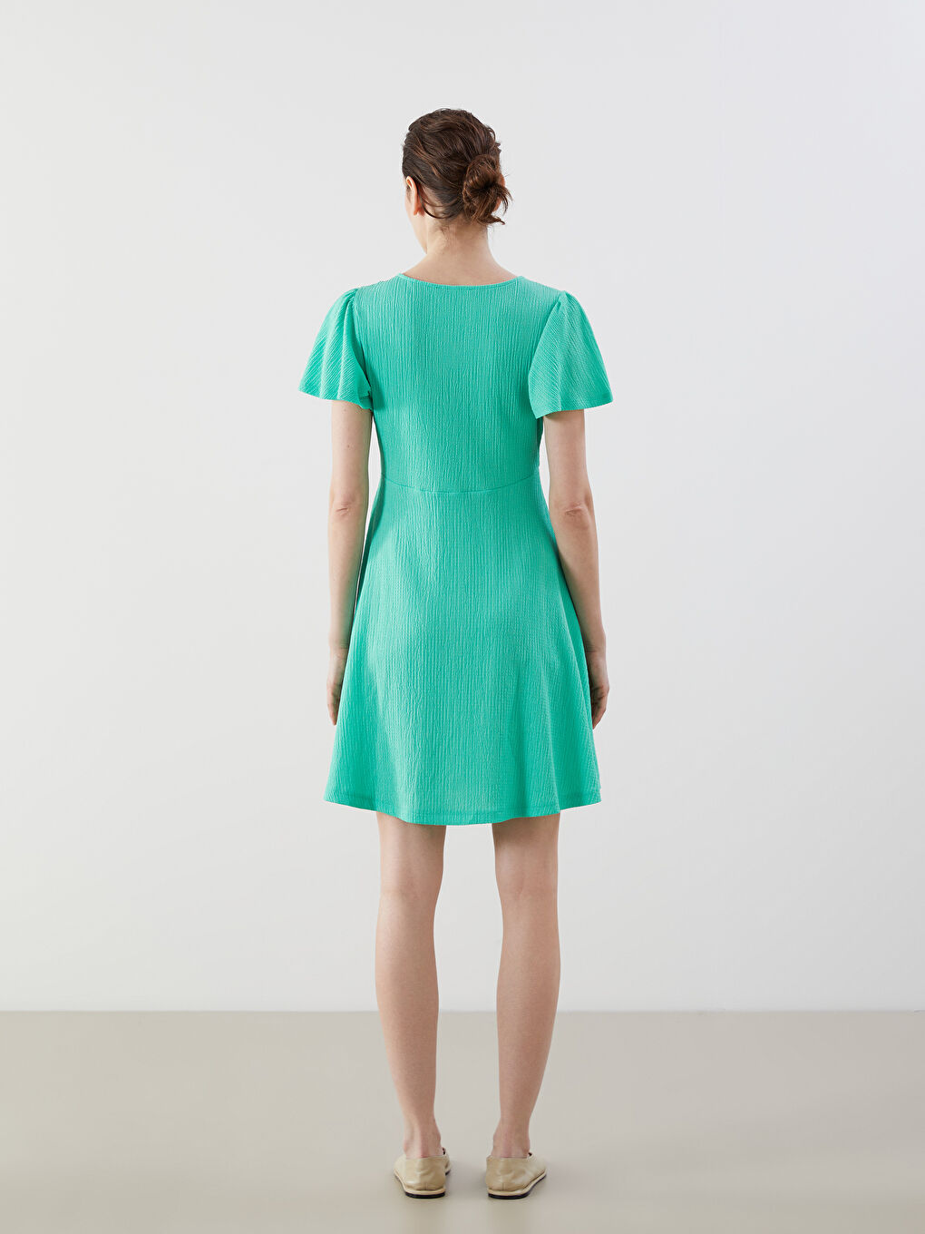 LCW Woman GREEN Dress -S5FU63Z8-GGD