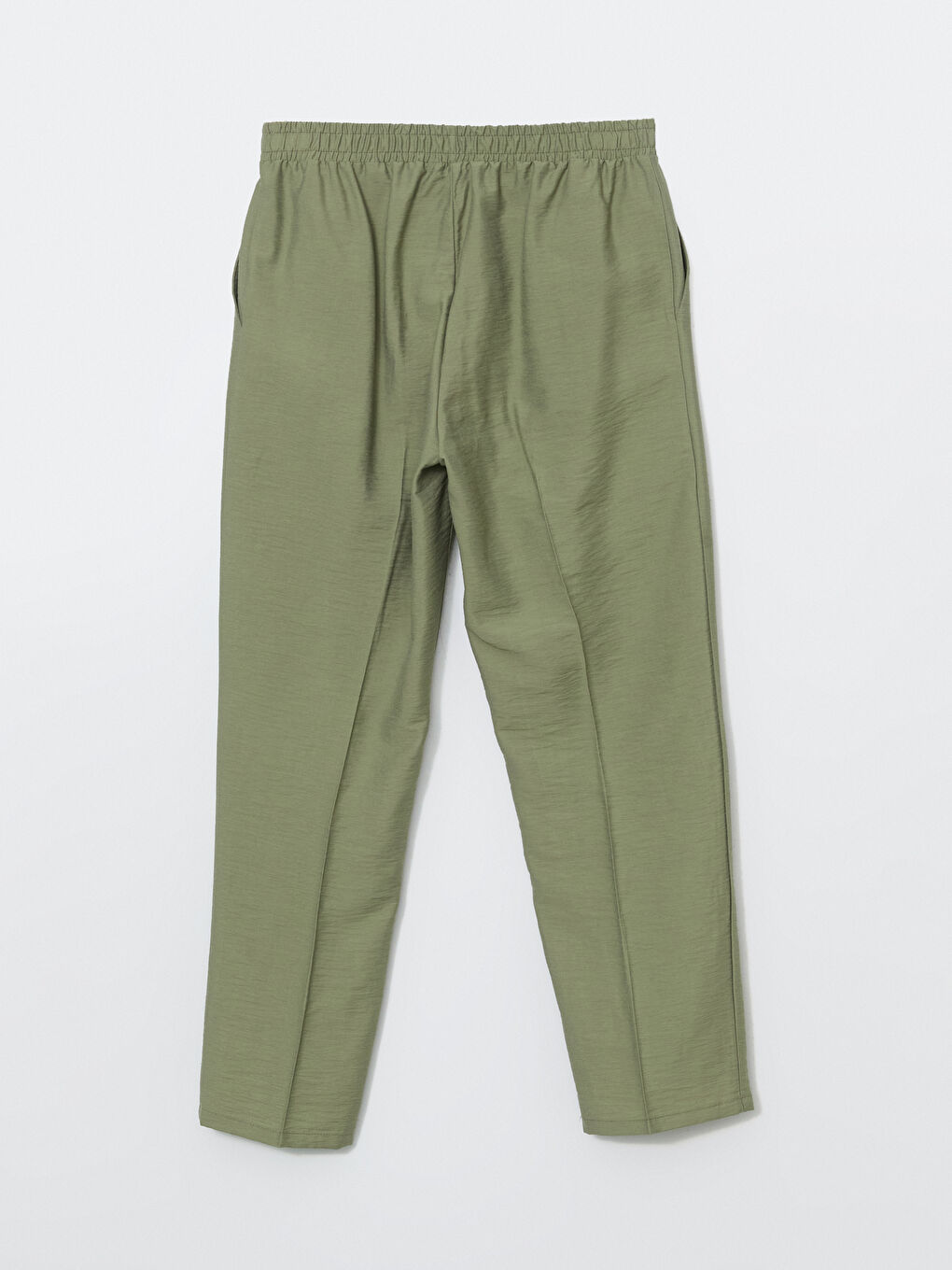 Elastic Waist Women'S Pants -S5FU64Z8-GVT