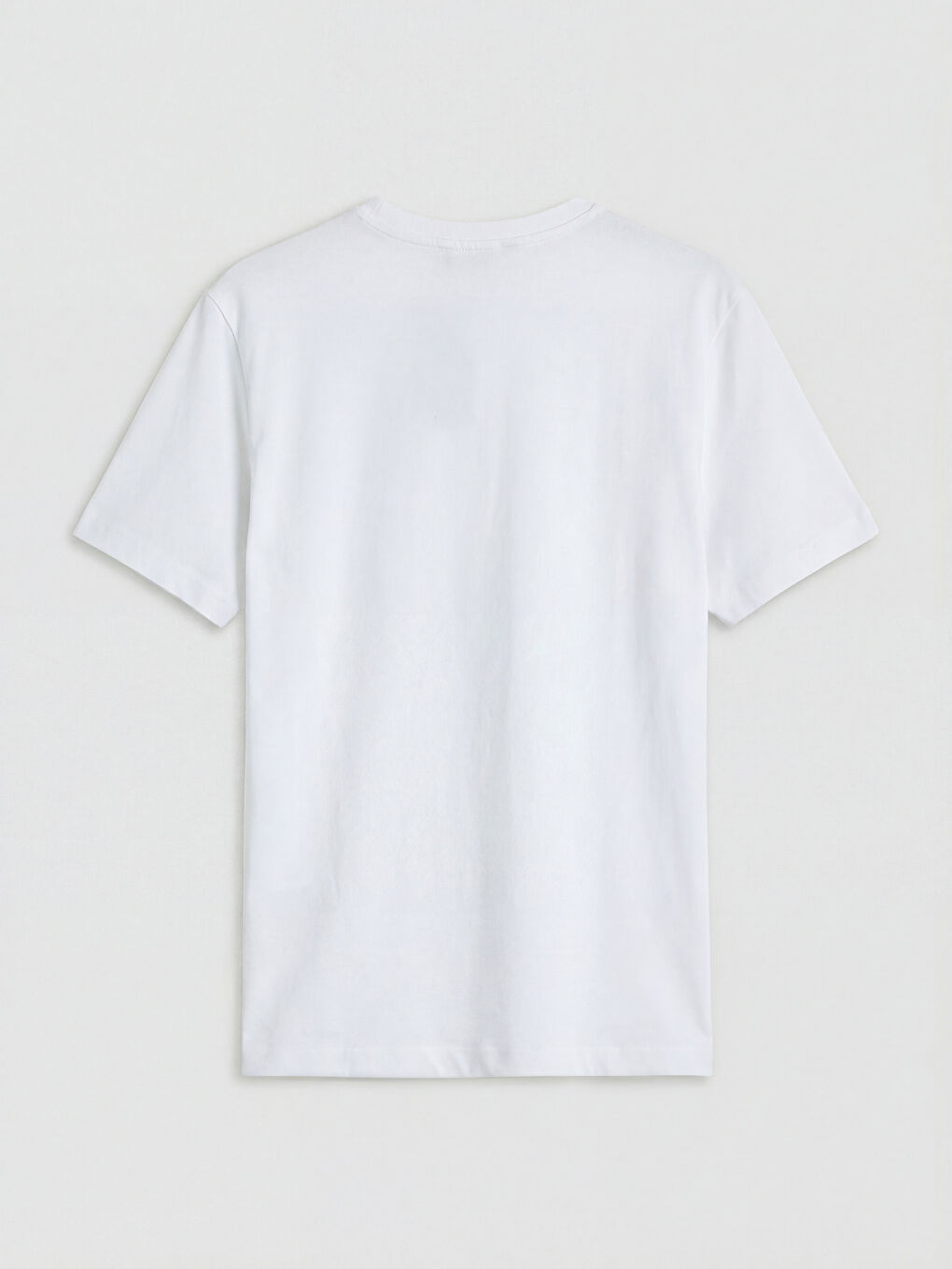 Μπλουζάκι από ζέρσεϊ με στάμπα και στρογγυλή λαιμόκοψη για άνδρες-5