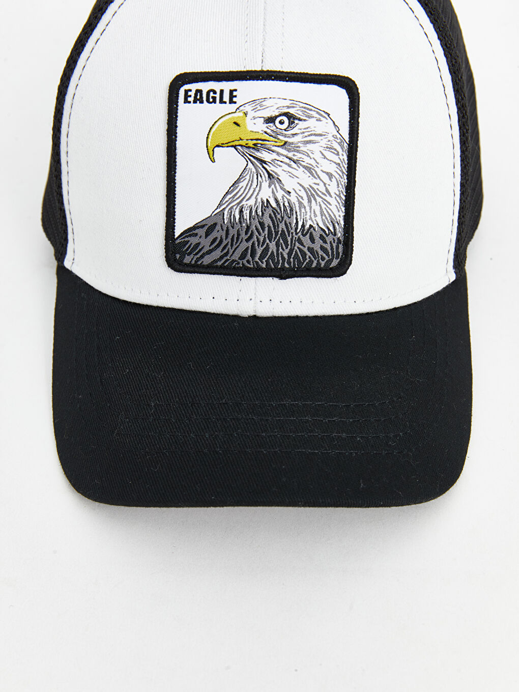 Embroidered Mesh Detailed Boy Cap Hat -S5FV10Z4-J5E