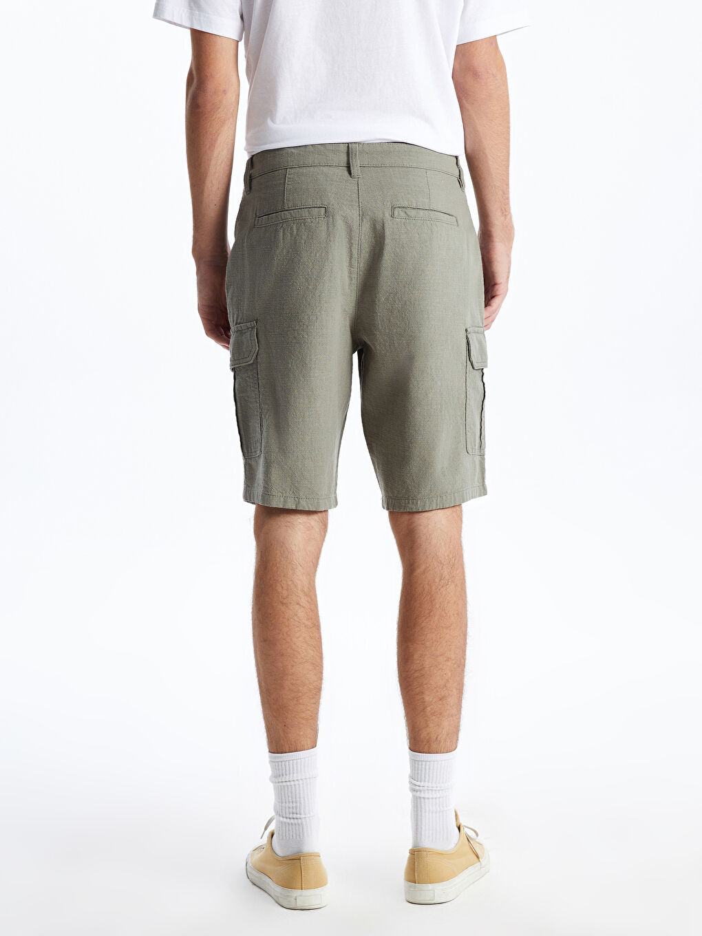Comfortable Fit Men's Cargo Shorts -S5FV20Z8-Z3Q