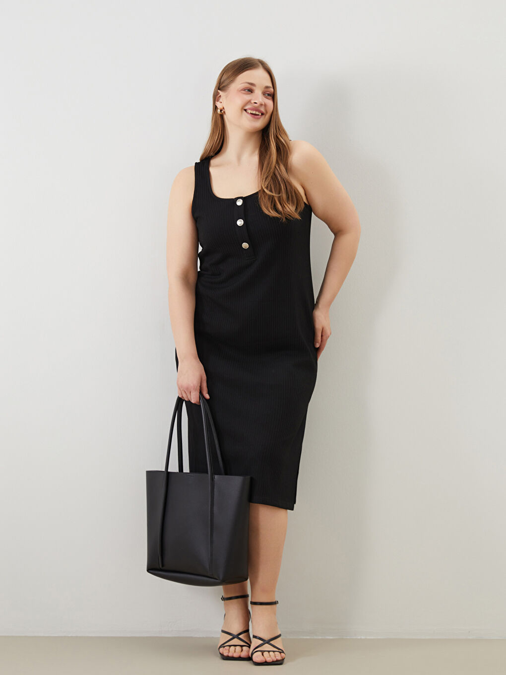 Leather-Look Women's Shoulder Bag-3