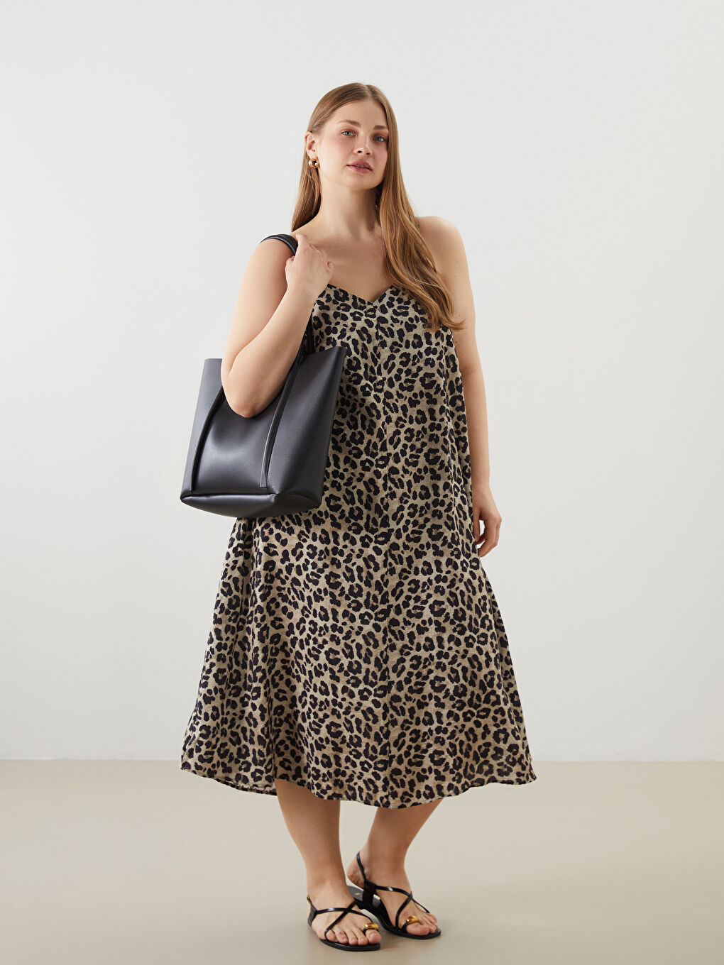 Leather-Look Women's Shoulder Bag-4