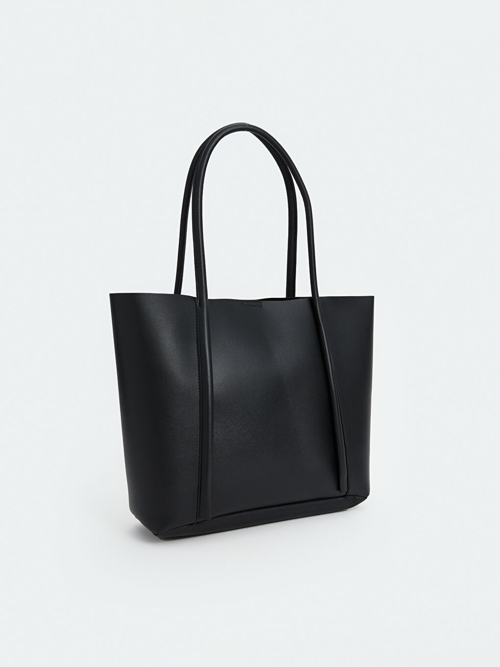 Leather-Look Women's Shoulder Bag-5