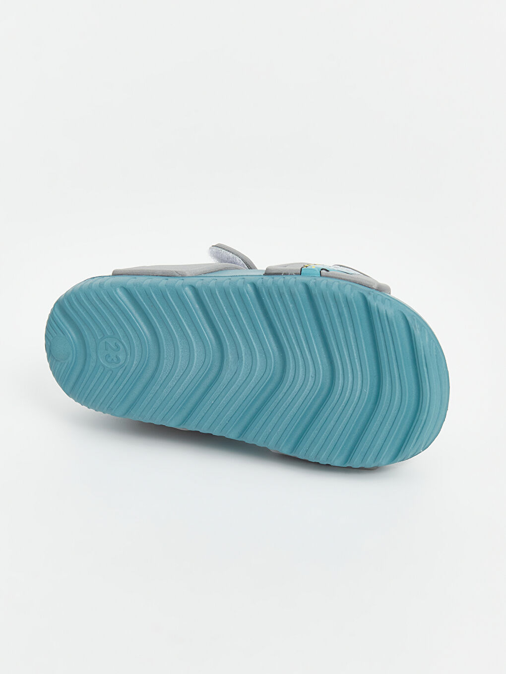 Baby Boy Sandals with Velcro -S5G069Z1-DBQ