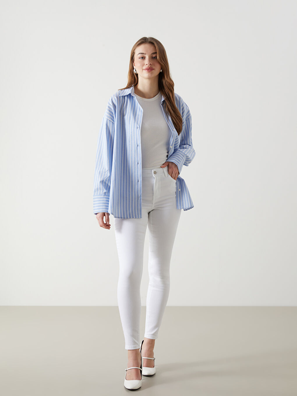 Push Up Women's Jeans -S5G081Z8-844