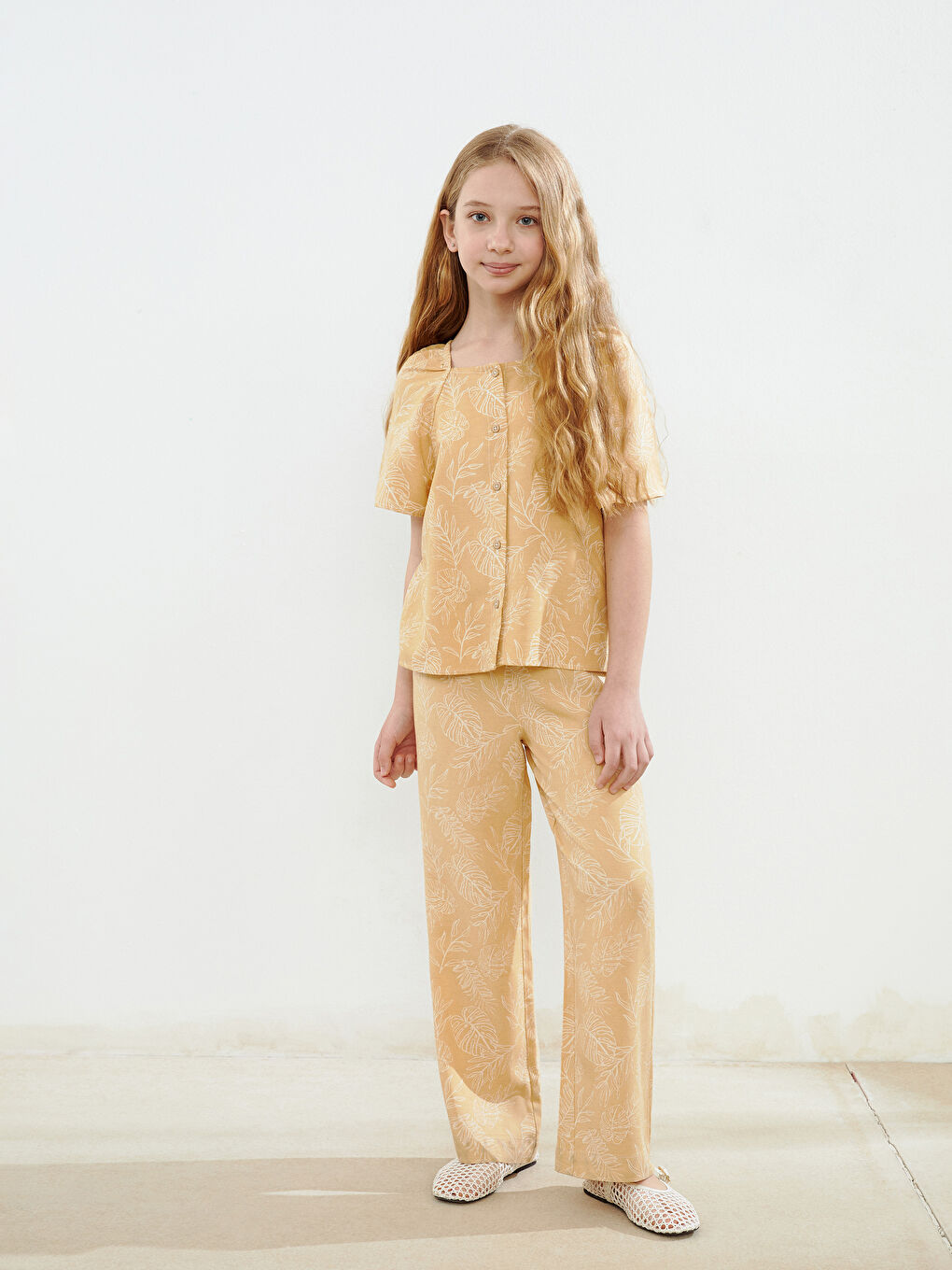 Girl BEIGE Blouse -S5G082Z4-LQC