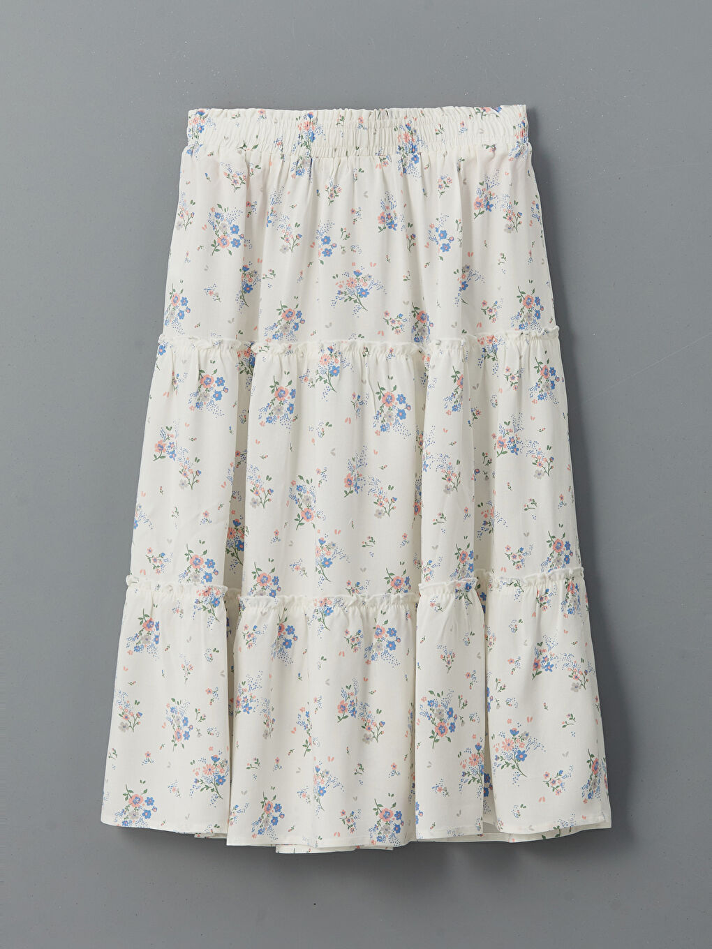 Floral Girls' Skirt-1