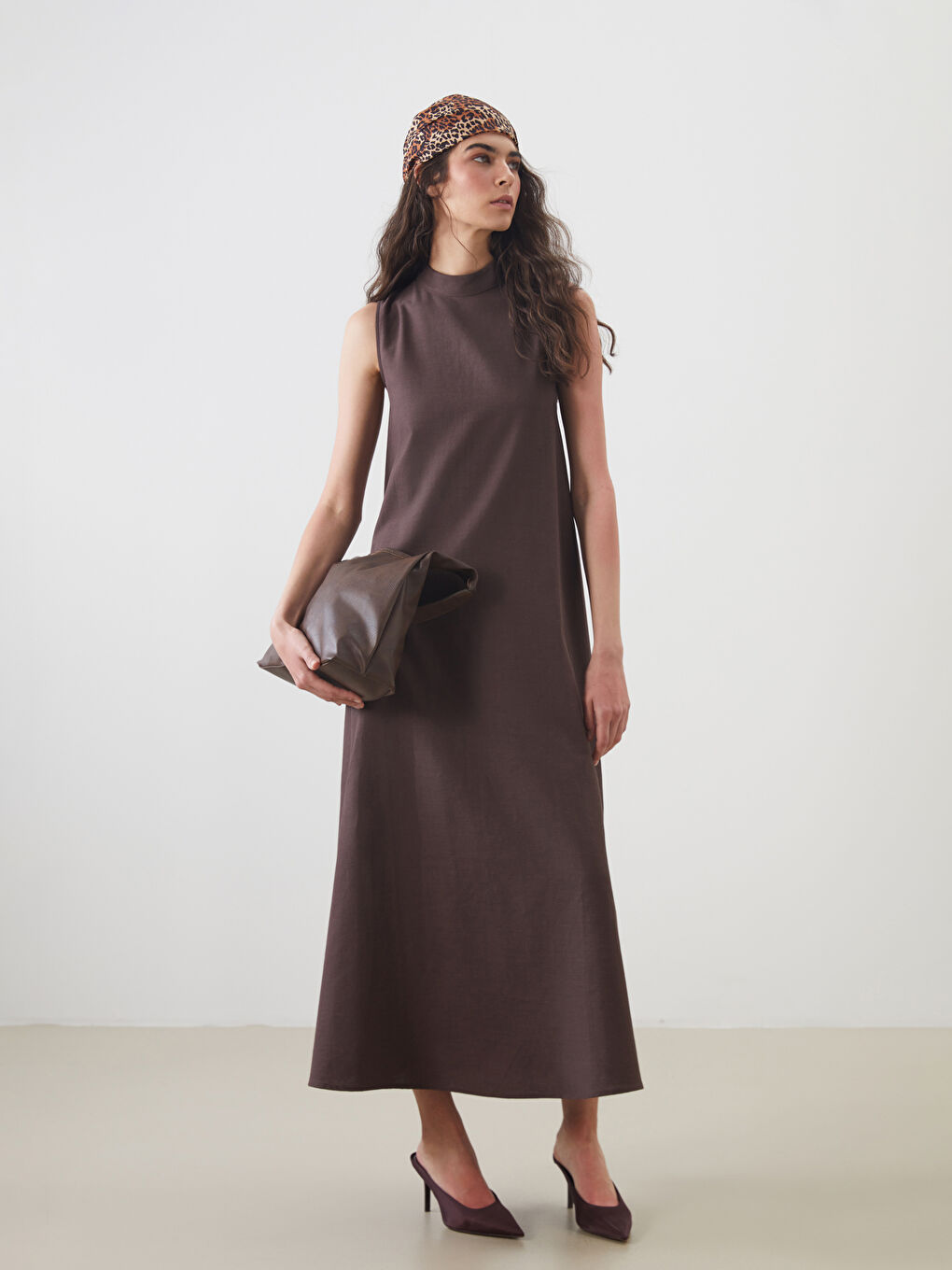 Woman BROWN Dress -S5G101Z8-ZAH