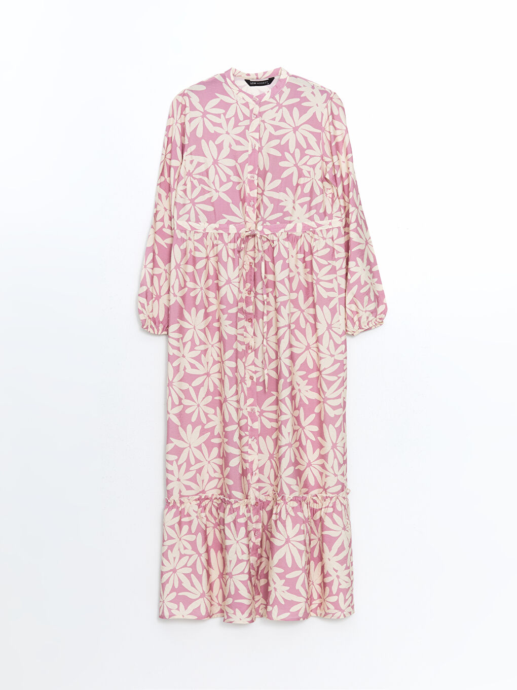 Woman PINK Shirt Dress -S5G106Z8-LT4