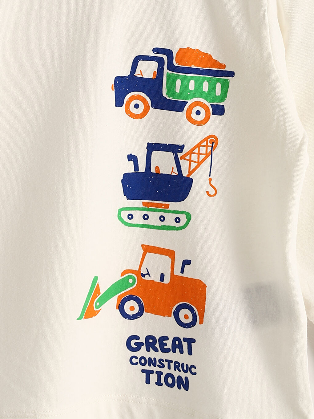 Crew Neck Printed Long Sleeve Boys' Pyjama Set-5