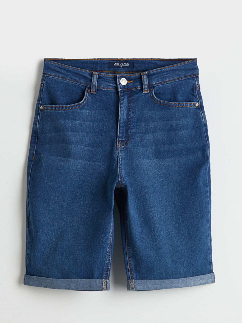 LCW Jeans Bermuda Fit Ženski Teksas Šorts -S5G151Z8-507
