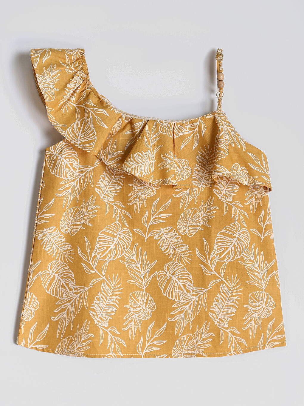 Sleeveless Floral Girls' Blouse