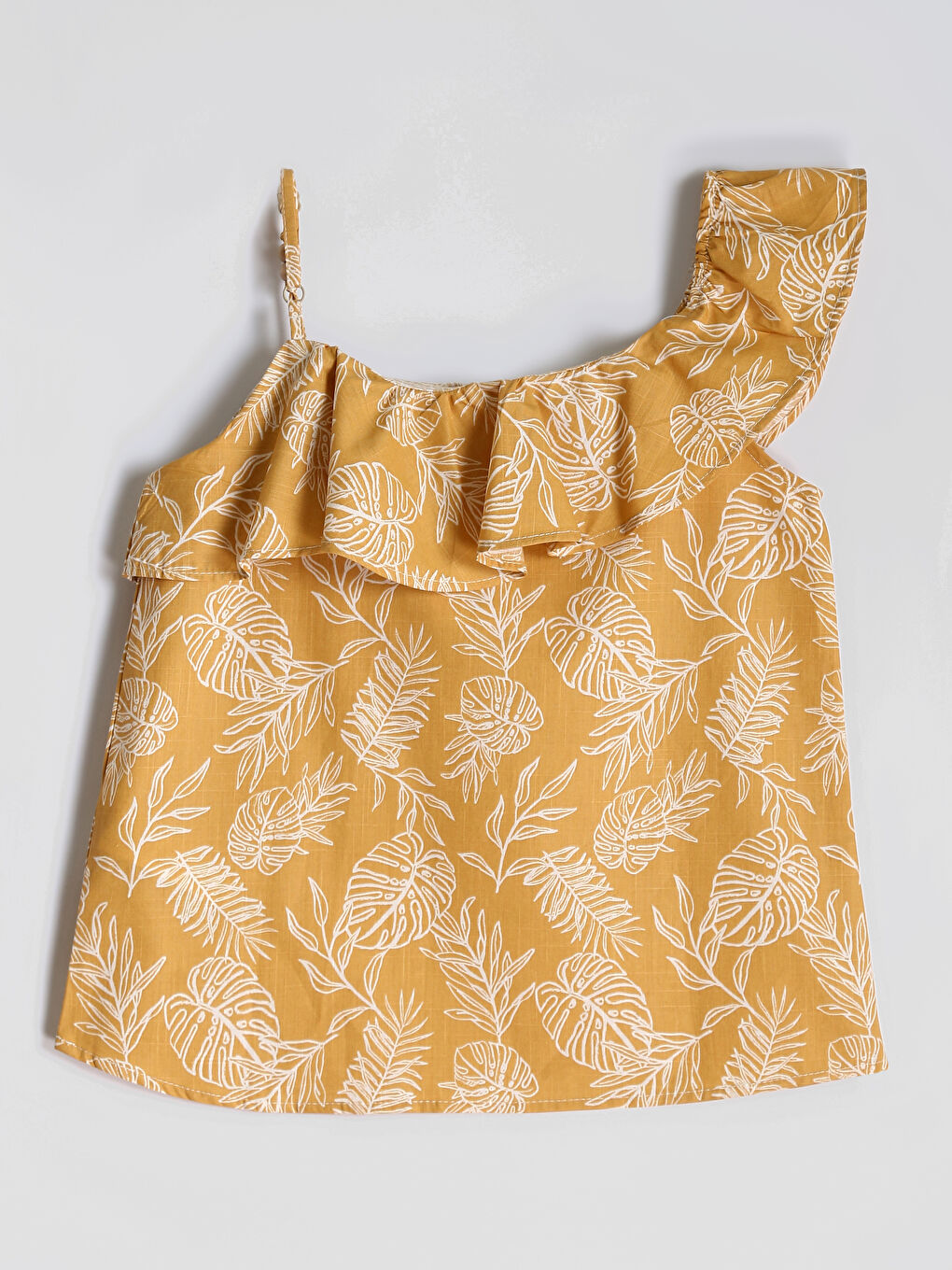 Sleeveless Floral Girls' Blouse-1